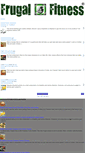 Mobile Screenshot of myfrugalfitness.com